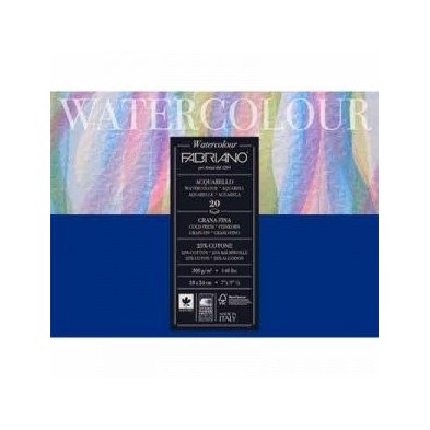 Fine art shop - Fabriano Watercolour 300 gr, 36x48 cm, Cold Pressed, block 12 s. | totenart.com