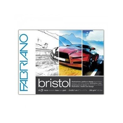  Fine art shop - Block Illustration and Design Bristol, Fabriano (20 sheets, 250gr 29.7x42cm) | totenart.com