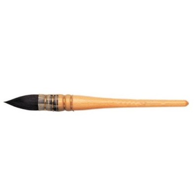Fine art shop - \nVan Gogh round brush short handle goat hair, n. 2 | totenart.com