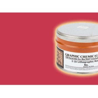 Litho Ink Graphic Chemical, Process Red, lata 450 ml.