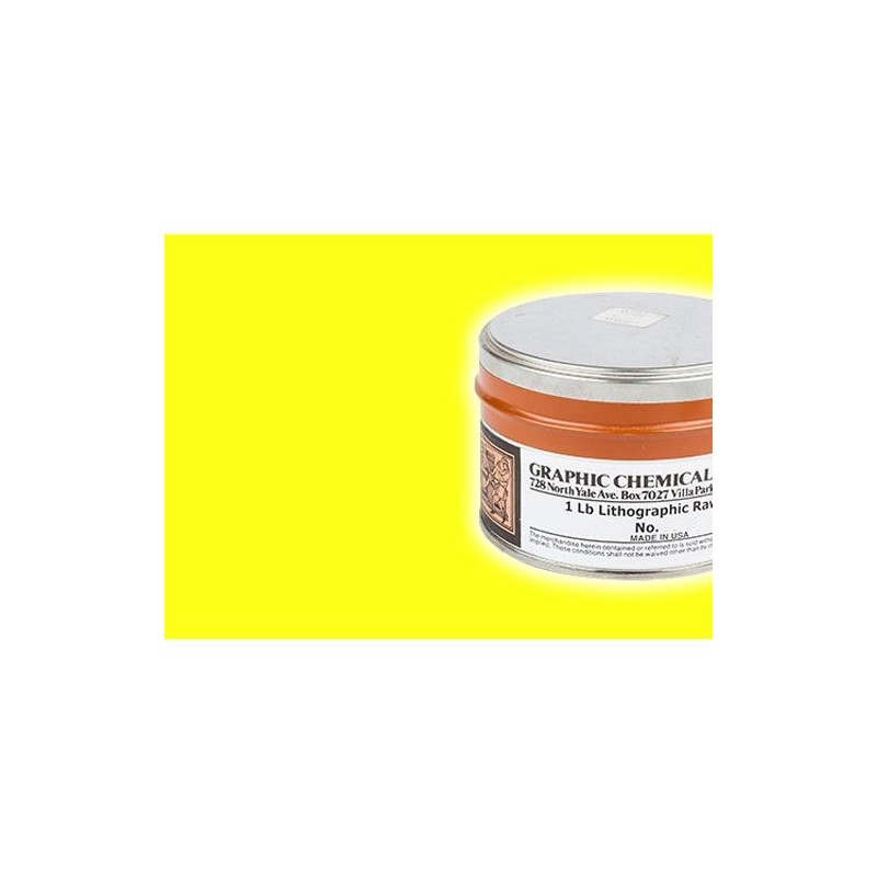 Litho Ink Graphic Chemical, Lemon Yellow, lata 450 ml.