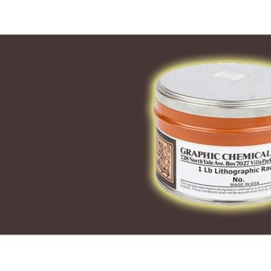 Litho Ink Graphic Chemical, Burnt Umber, lata 450 ml.