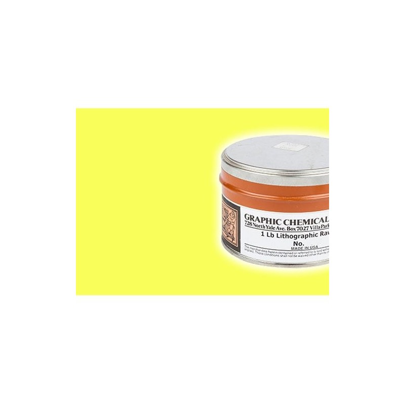 Litho Ink Graphic Chemical, Lemon Yellow, lata 450 ml.