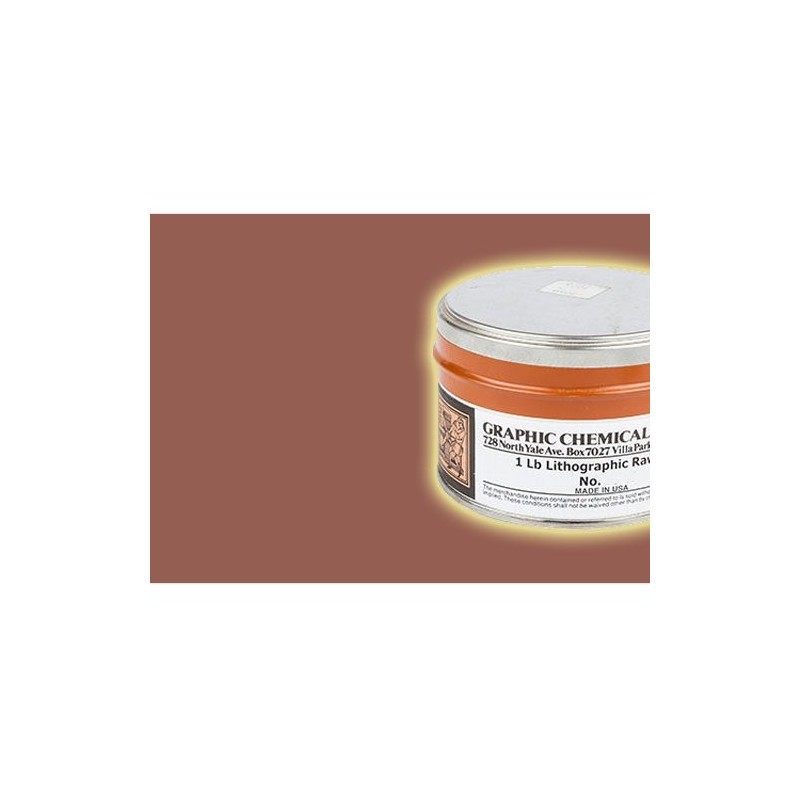 Litho Ink Graphic Chemical, Burnt Sienna, lata 450 ml.