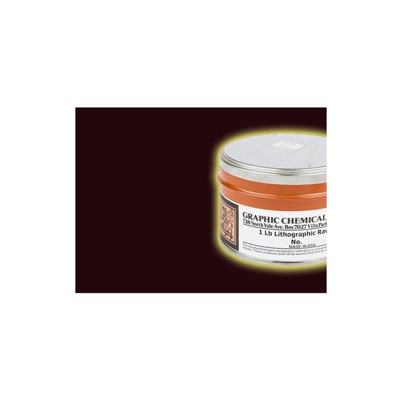 Litho Ink Graphic Chemical, Burnt Umber, lata 450 ml.