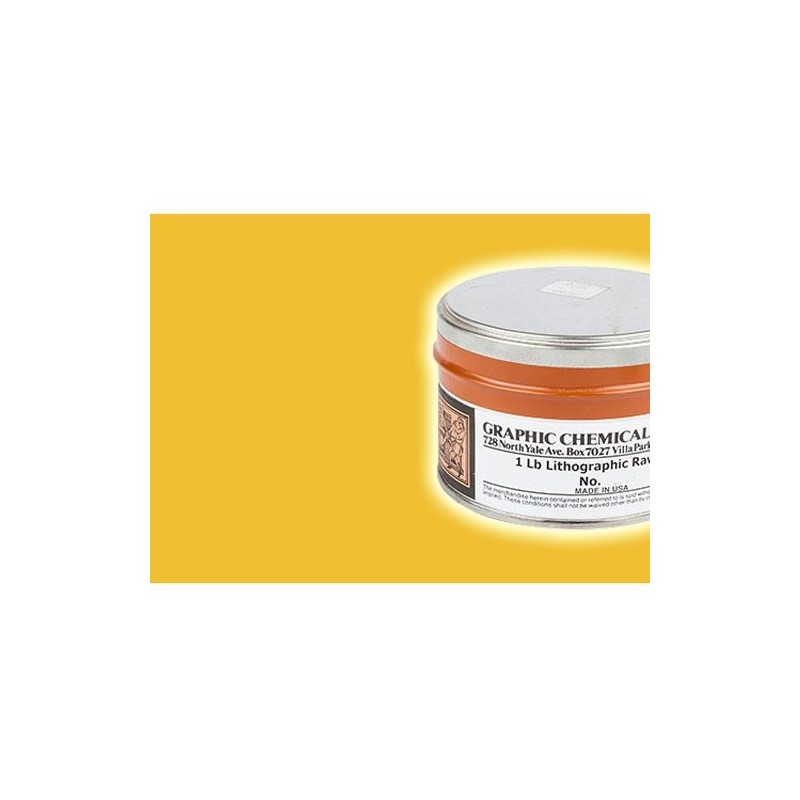 Litho Ink Graphic Chemical, Golden Yellow, lata 450 ml.