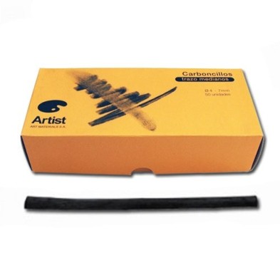 Fine art shop - \nCharcoals medium, 4-7 mm, box 50 units. | totenart.com