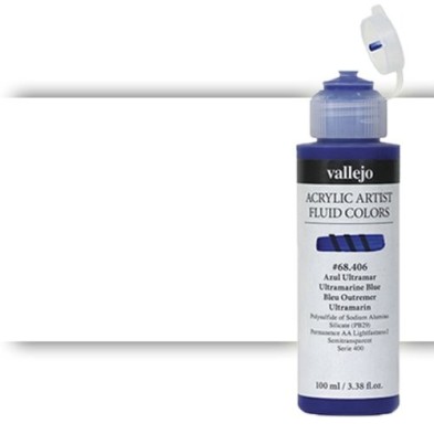  Fine art shop - Acrylic Fluid Vallejo 320, zinc white, 100 ml. | totenart.com