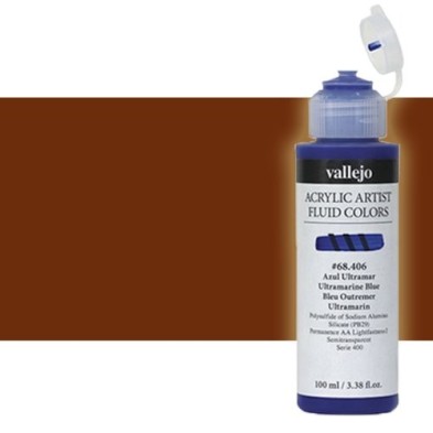  Fine art shop - Acrylic Fluid Vallejo 311, burnt sienna, 100 ml. | totenart.com