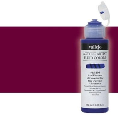  Fine art shop - Acrylic Fluid Vallejo 810, quinacridone violet, 100 ml. | totenart.com