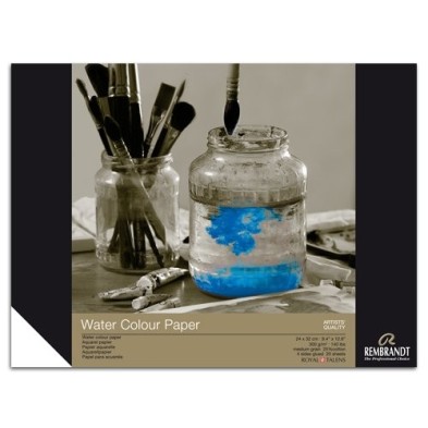  Fine art shop - Rembrandt Watercolor block 300 gr, 24x32, 20 sheets, medium grain | totenart.com