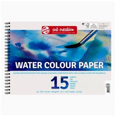  Fine art shop - Art Creation Watercolor block 240 gr, 15 sheets (A4) | totenart.com