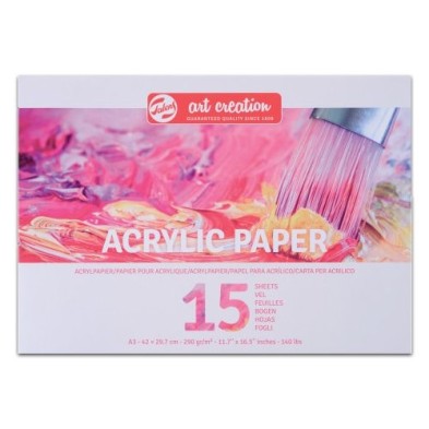  Fine art shop - Art Creation Acrylic block 290 gr, 15 sheets (A4) | totenart.com