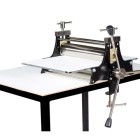 Tabletop Etching Press linoleum