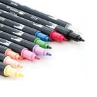 Fine art shop - Tombow Dual Brush Marker, Set of 10 Manga Shojo Colours  | totenart.com\n