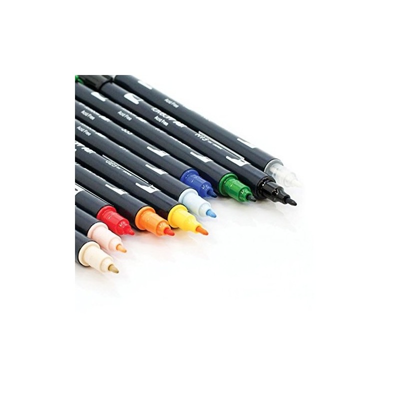 Fine art shop - Tombow Dual Brush Marker, Set of 10 Manga Shonen Colours  | totenart.com\n