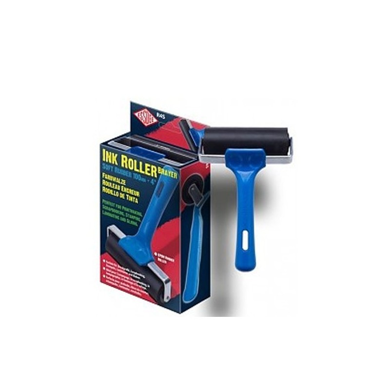 Fine art shop - Ink Roller Brayer soft rubber 10 cm, Essdee | totenart.com\n
