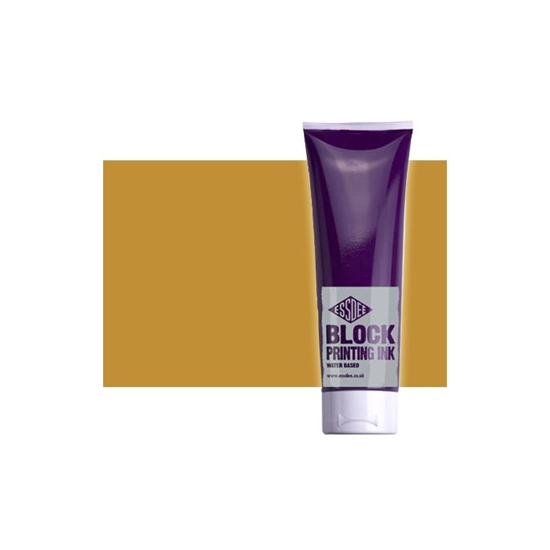 Fine art shop - Block Printing Ink Yellow Ochre Essdee, tube 300 ml. | totenart.com\n