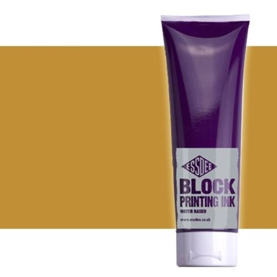 Fine art shop - Block Printing Ink Yellow Ochre Essdee, tube 300 ml. | totenart.com\n