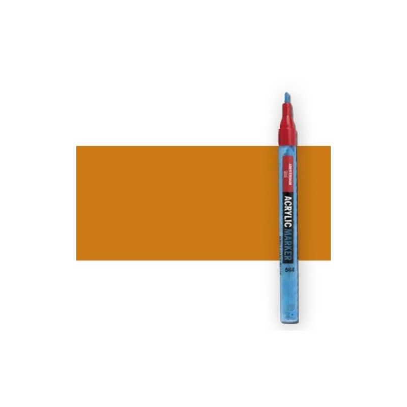Fine art shop - Acrylic Marker Amsterdam color Dark Gold 803 (2 mm.) | totenart.com