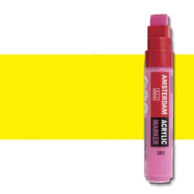 Fine art shop - Acrylic Marker Amsterdam color Primary Yellow 275 (15mm.) | totenart.com