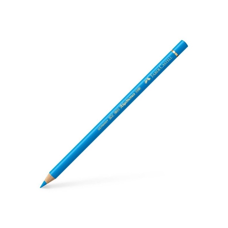 Fine art shop - Polychrome pencil Faber Castell blue ptalocyanine medium 152 | totenart.com