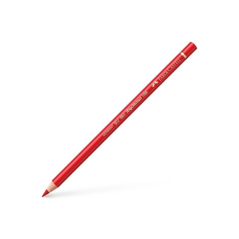 Fine art shop - Polychrome pencil Faber Castell \nScarlet red 118 | totenart.com