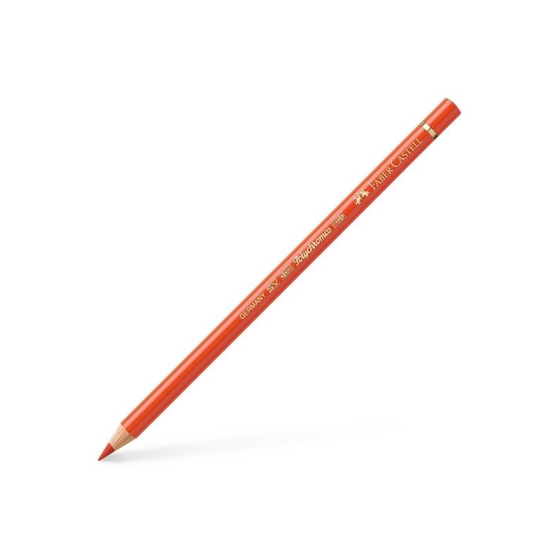 Fine art shop - Polychrome pencil Faber Castell dark cadmium orange 115 | totenart.com