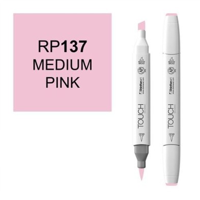 Fine art shop - Marker alcohol TOUCH TWIN Medium Pink n. RP137 | totenart.com