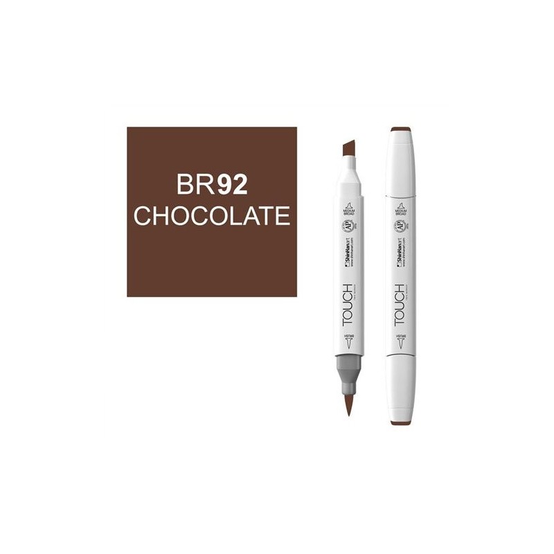 Fine art shop - Marker alcohol TOUCH TWIN Chocolate n. BR92 | totenart.com