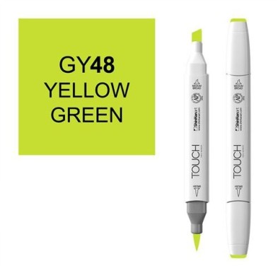 Fine art shop - Marker alcohol TOUCH TWIN Yellow Green n. GY48 | totenart.com