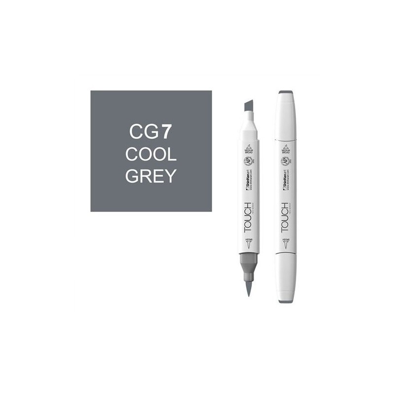 Fine art shop - Marker alcohol TOUCH TWIN  Cool Grey CG7 | totenart.com