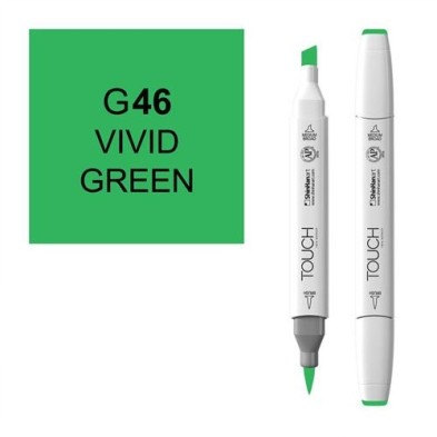 Fine art shop - Marker alcohol TOUCH TWIN Vivid Green n. G46 | totenart.com