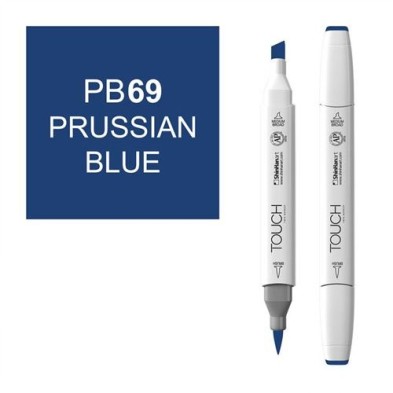 Fine art shop - Marker alcohol TOUCH TWIN Prussian Blue n. PB69 | totenart.com
