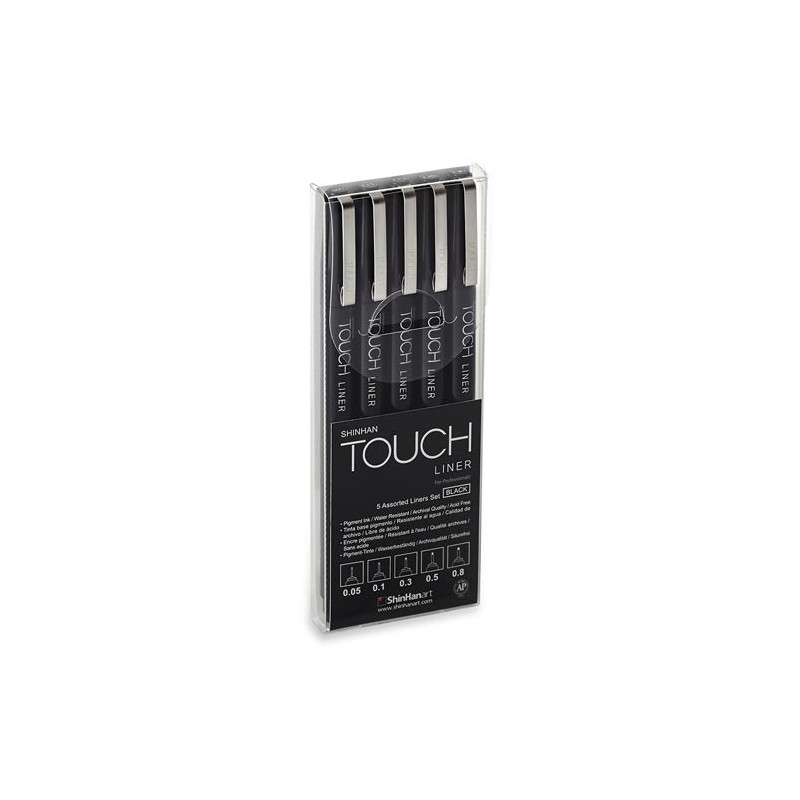 Fine art shop - TOUCH LINER set Black | totenart.com