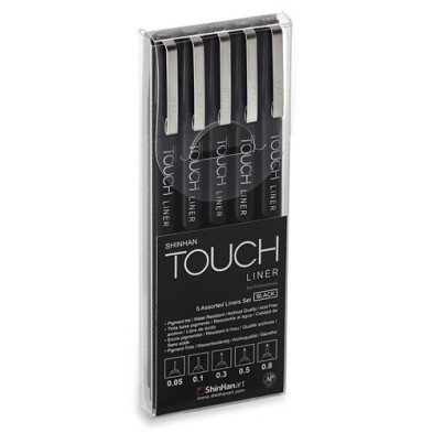 Fine art shop - TOUCH LINER set Black | totenart.com
