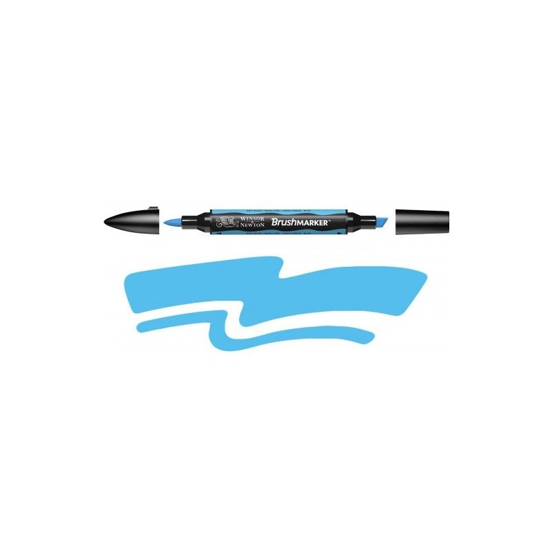 Fine art shop - Brushmarker Sky Blue (B137) Winsor & Newton | totenart.com
