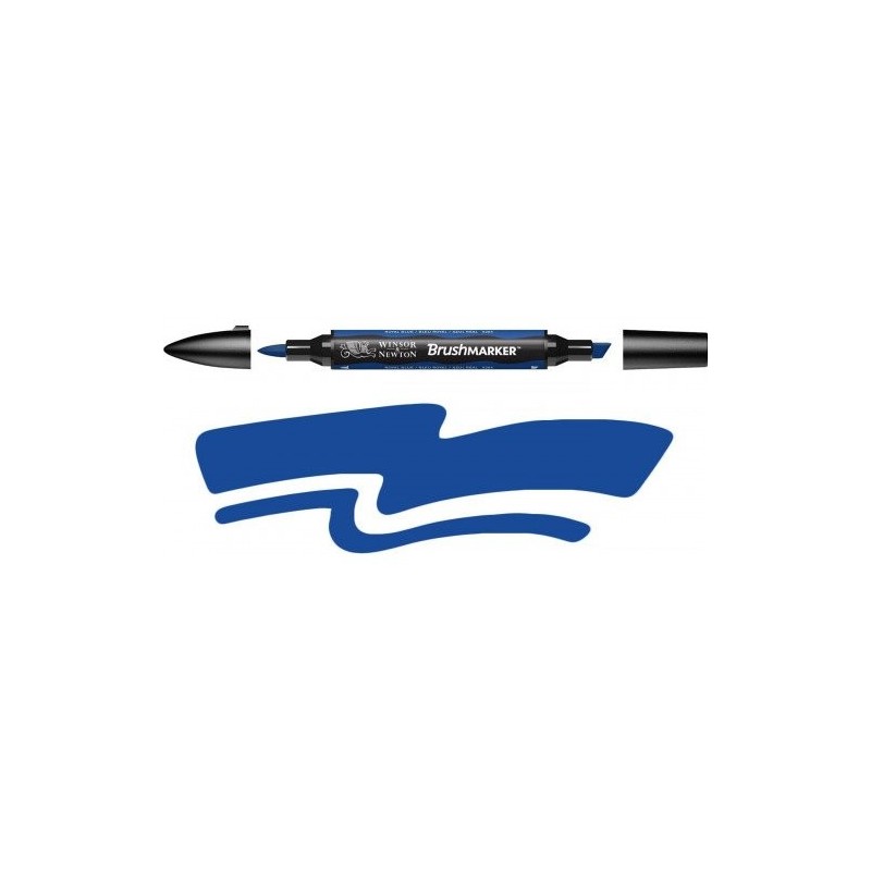 Fine art shop - Brushmarker Royal Blue (V264) Winsor & Newton | totenart.com