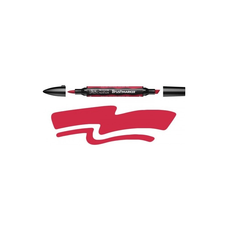 Fine art shop - Brushmarker Marker Berry Red (R665) Winsor & Newton | totenart.com