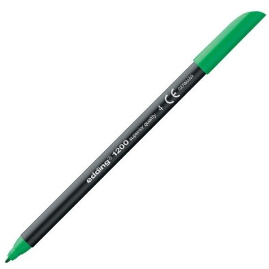 Fine art shop - Edding Marker 1200 Green 04, 1 mm. tip | totenart.com