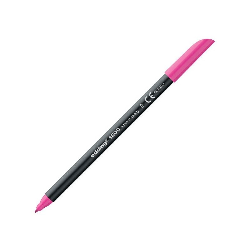 Fine art shop - Edding Marker 1200 Pink 09, 1 mm. tip | totenart.com