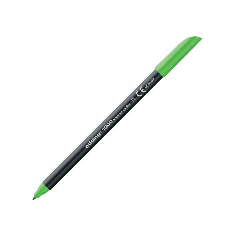 Fine art shop - Edding Marker 1200 Light Green 11, 1 mm. tip | totenart.com