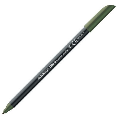 Fine art shop - Edding Marker 1200 Olive Green 15, 1 mm. tip | totenart.com