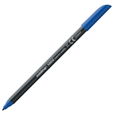 Fine art shop - Edding Marker 1200 Steel Blue 17, 1 mm. tip | totenart.com