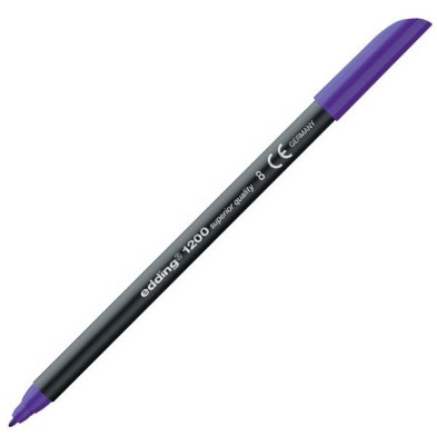 Fine art shop - Edding Marker 1200 Violet 08, 1 mm. tip | totenart.com