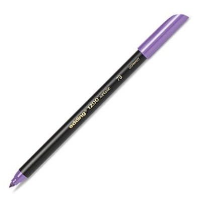 Fine art shop - Edding Marker 1200 Metallic Violet 78, 1 mm. tip | totenart.com