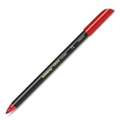 Fine art shop - Edding Marker 1200 Metallic Red 72, 1 mm. tip | totenart.com