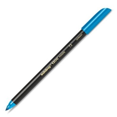 Fine art shop - Edding Marker 1200 Metallic Blue 73, 1 mm. tip | totenart.com