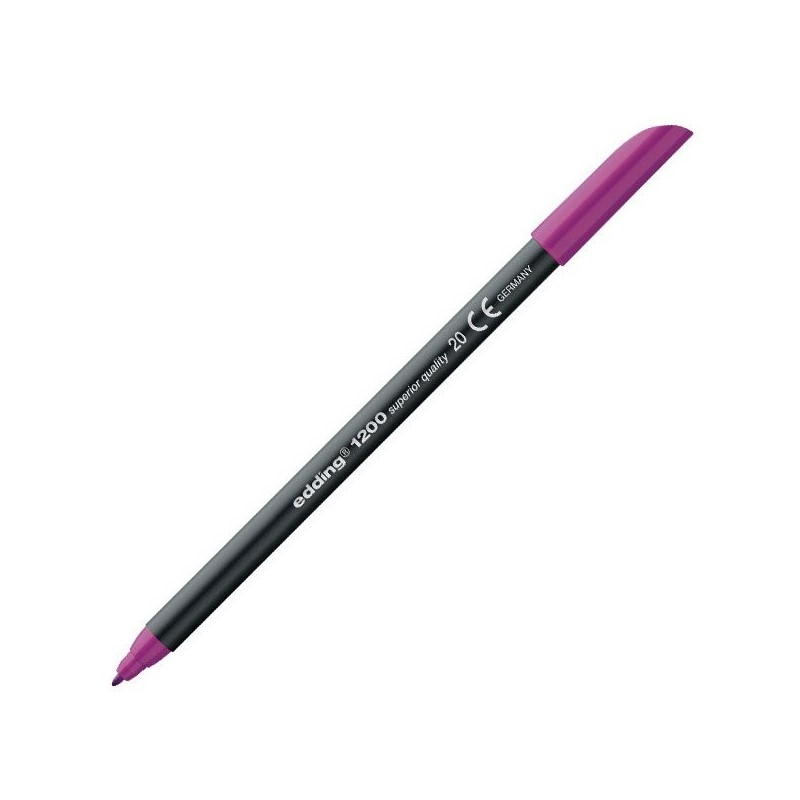 Fine art shop - Edding Marker 1200 Magenta 20, 1 mm. tip | totenart.com