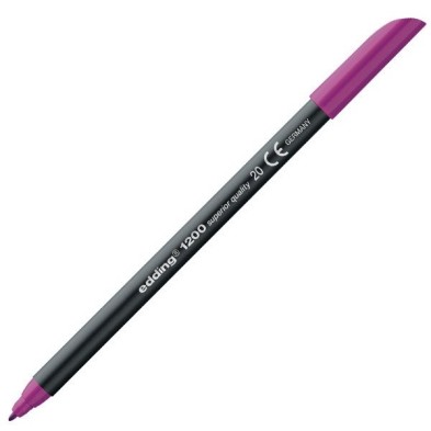Fine art shop - Edding Marker 1200 Magenta 20, 1 mm. tip | totenart.com